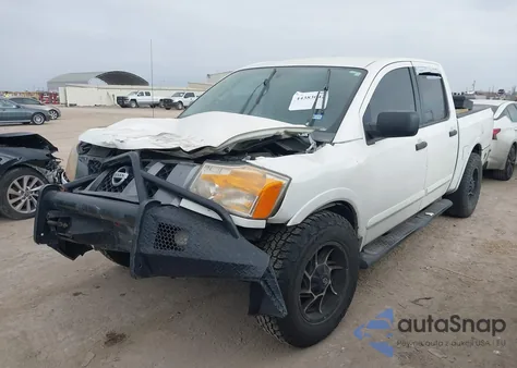 2012 Nissan Titan Sv from USA, damaged, VIN 1N6BA0EK2CN304824
